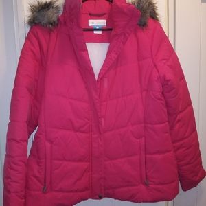 🎉🎉NWOT COLUMBIA PUFFER JACKET W/ FUR HOOD🎉🎉